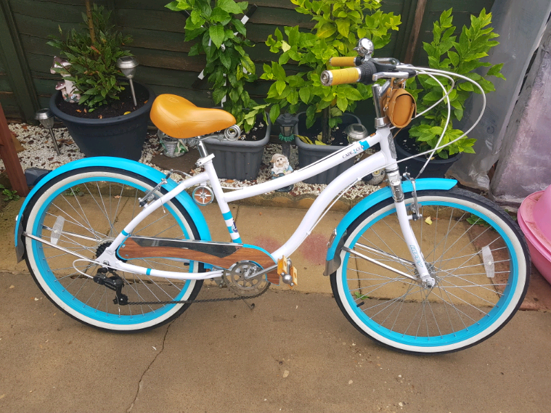 huffy cape cod women's cruiser bike